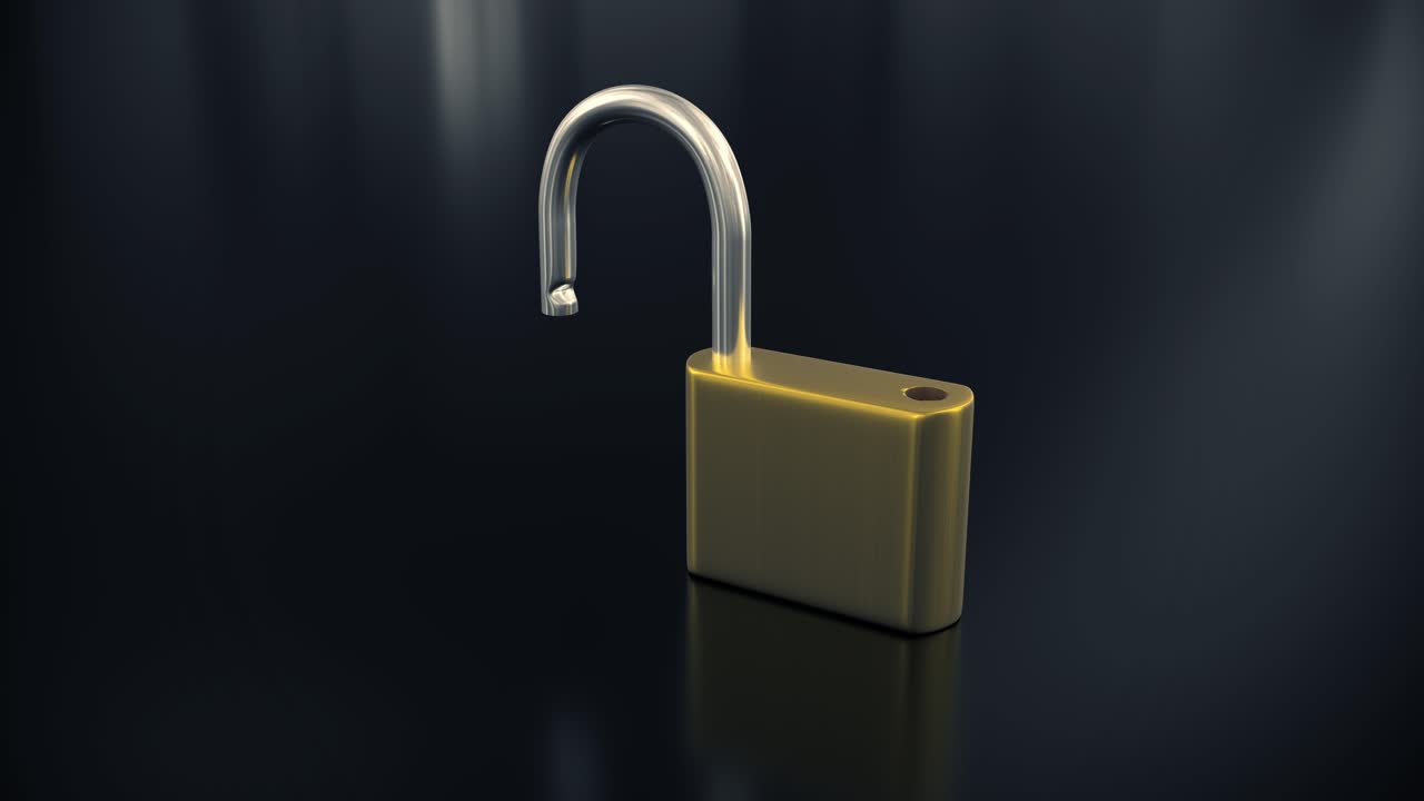 apertura del candado desbloqueo llave de seguridad seguridad protección hackear contraseña 4k