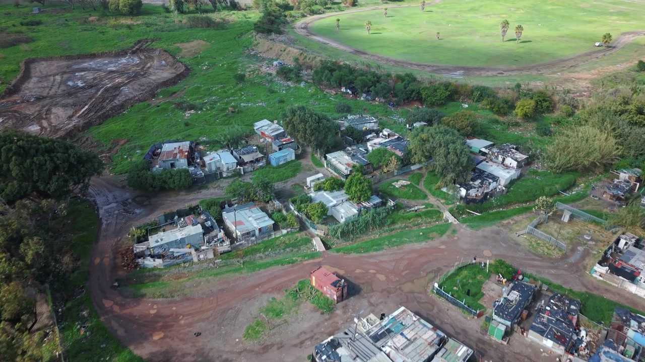 African rural township in South Africa