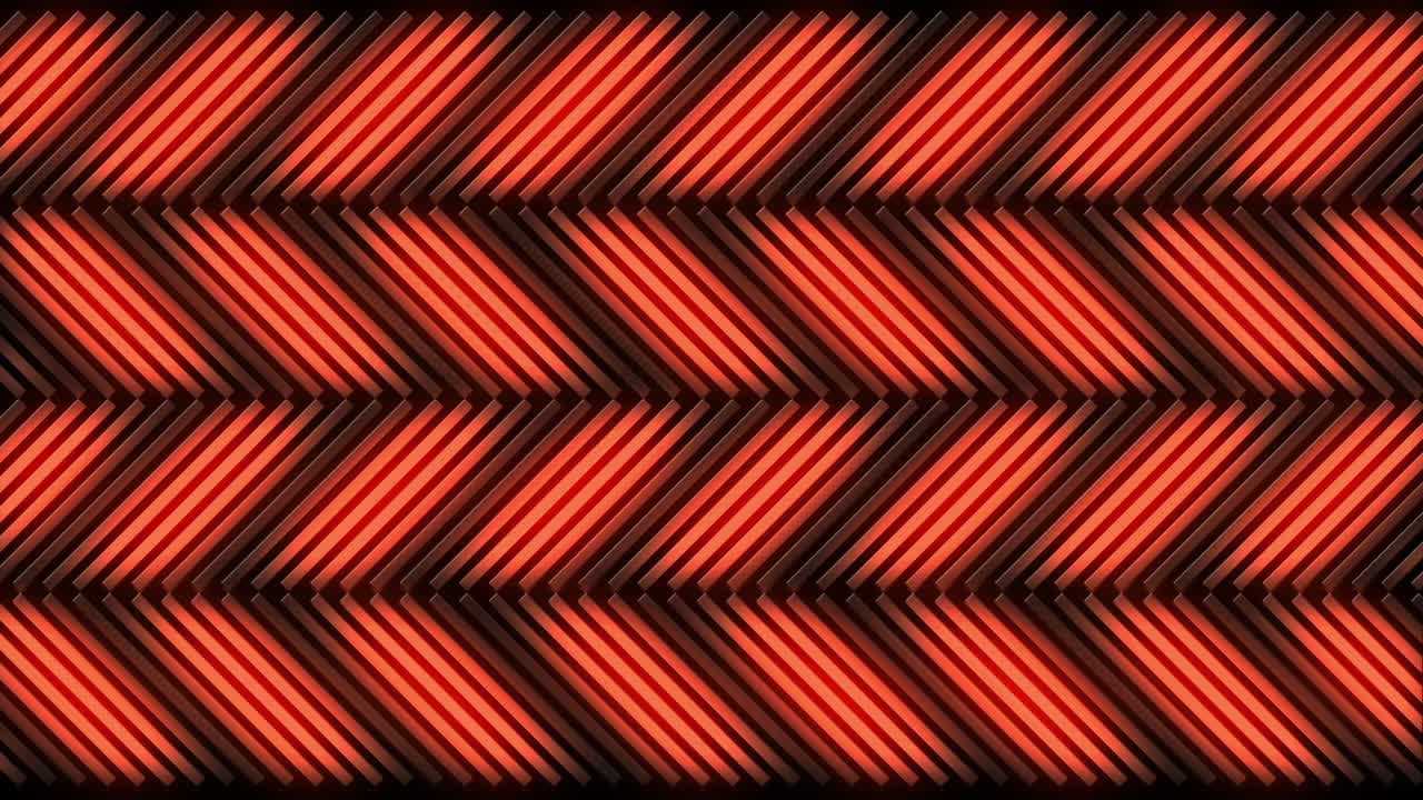 Abstract Red and Orange Zigzag Pattern