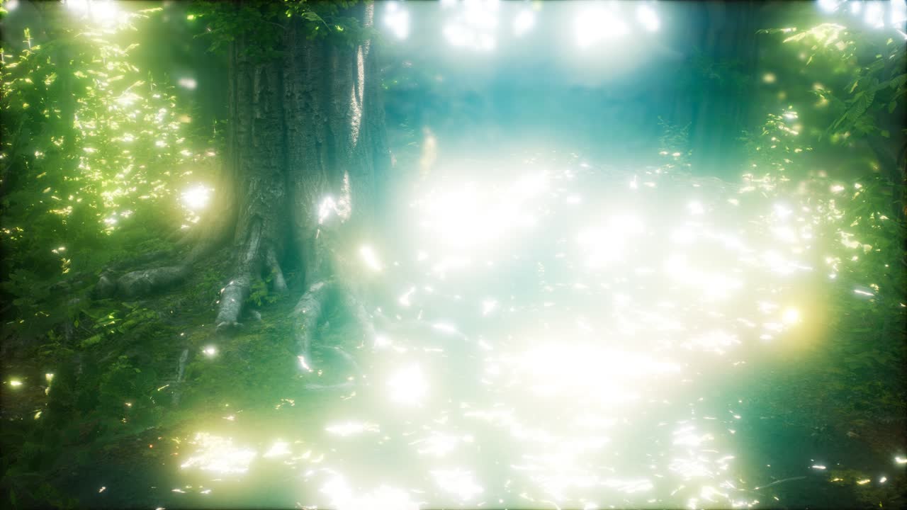 숲에서 날아다니는 반 ⁇ 불