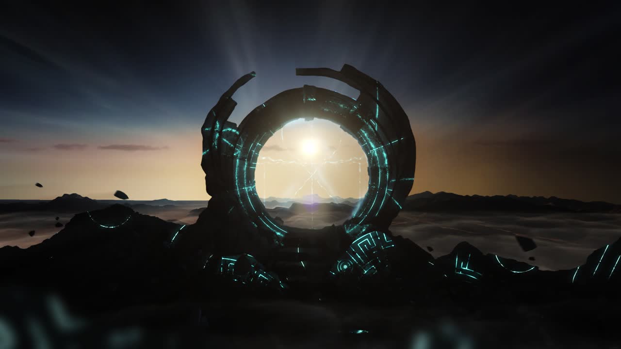 Ancient Stargate Activates as the Sun Sets