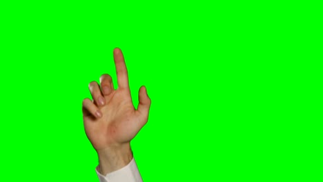 la mano de una persona tocando la pantalla digital 4k