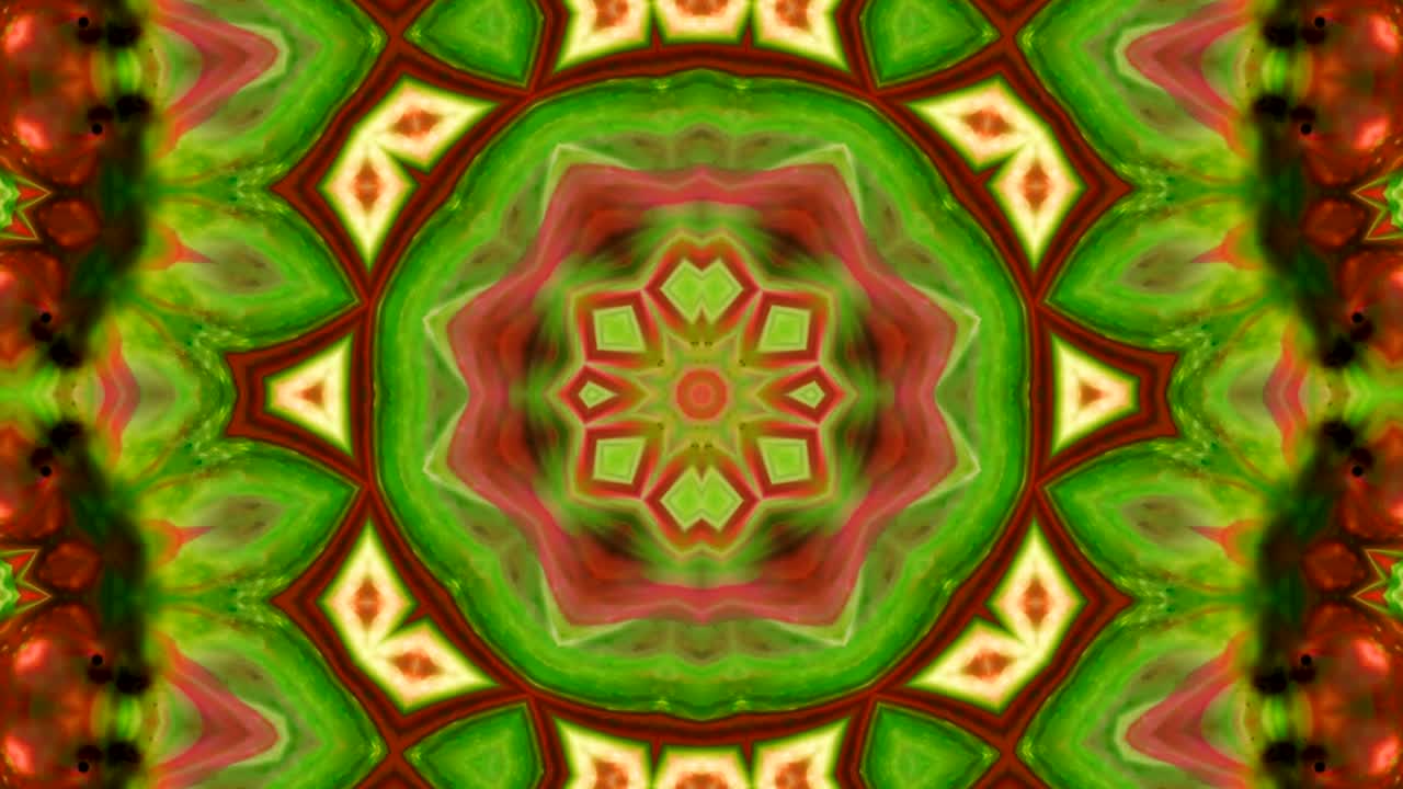 movimiento de fondo de kaleidoscopio abstractamente colorido