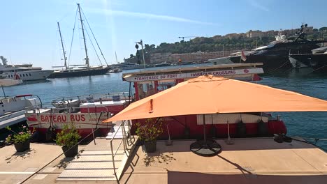 scenic view of yachts and harbor in monaco