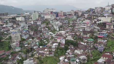 Kohima,-Hauptstadt-Von-Nagaland,-Wohnort-In-Der-Nähe-Des-Dzukou-tals
