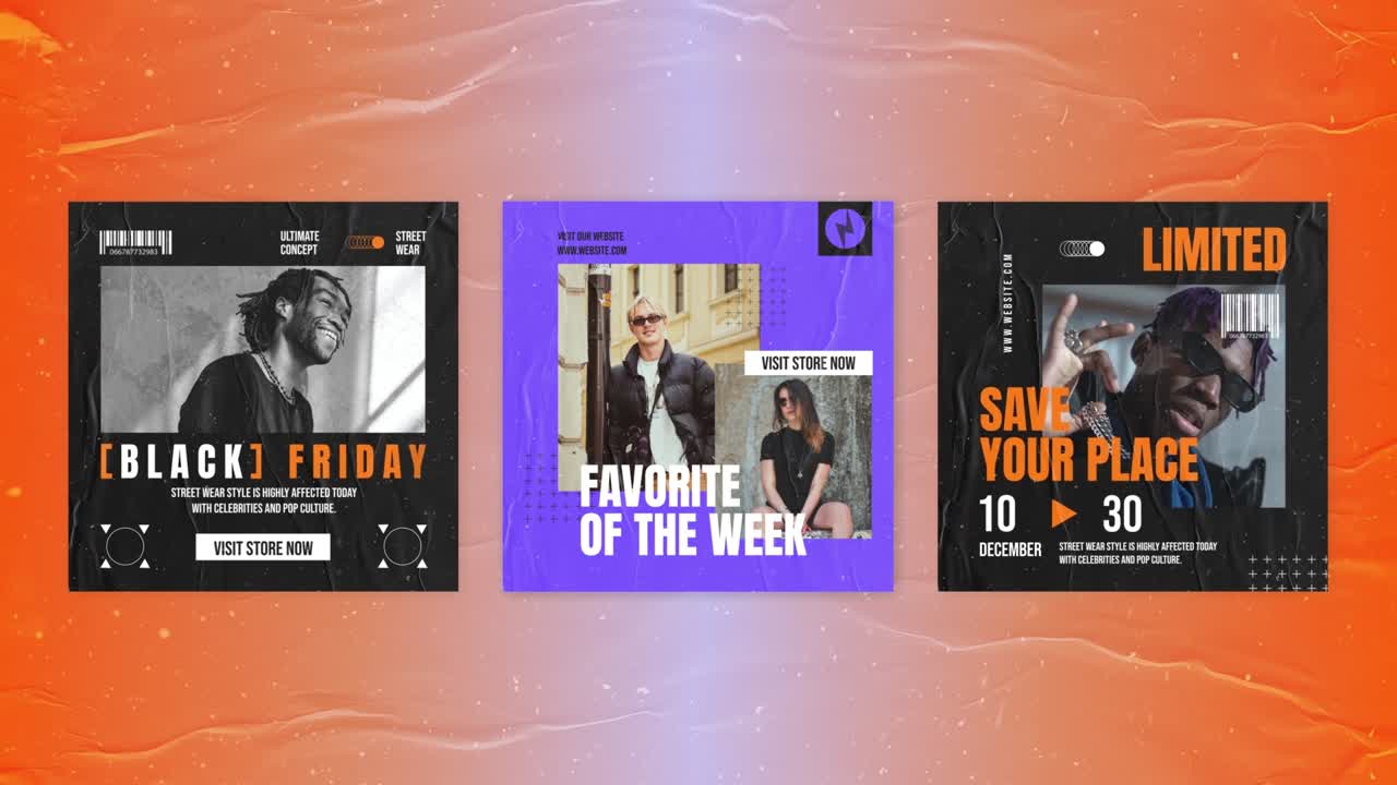 Streetwear Fashion Sale and Promotion