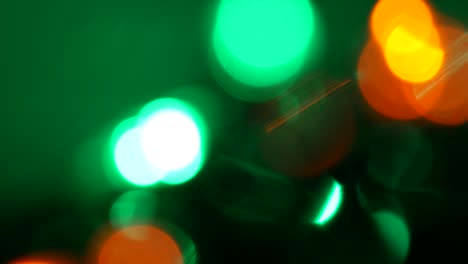 bokeh, resplandor de parpadeo de colores desenfocado