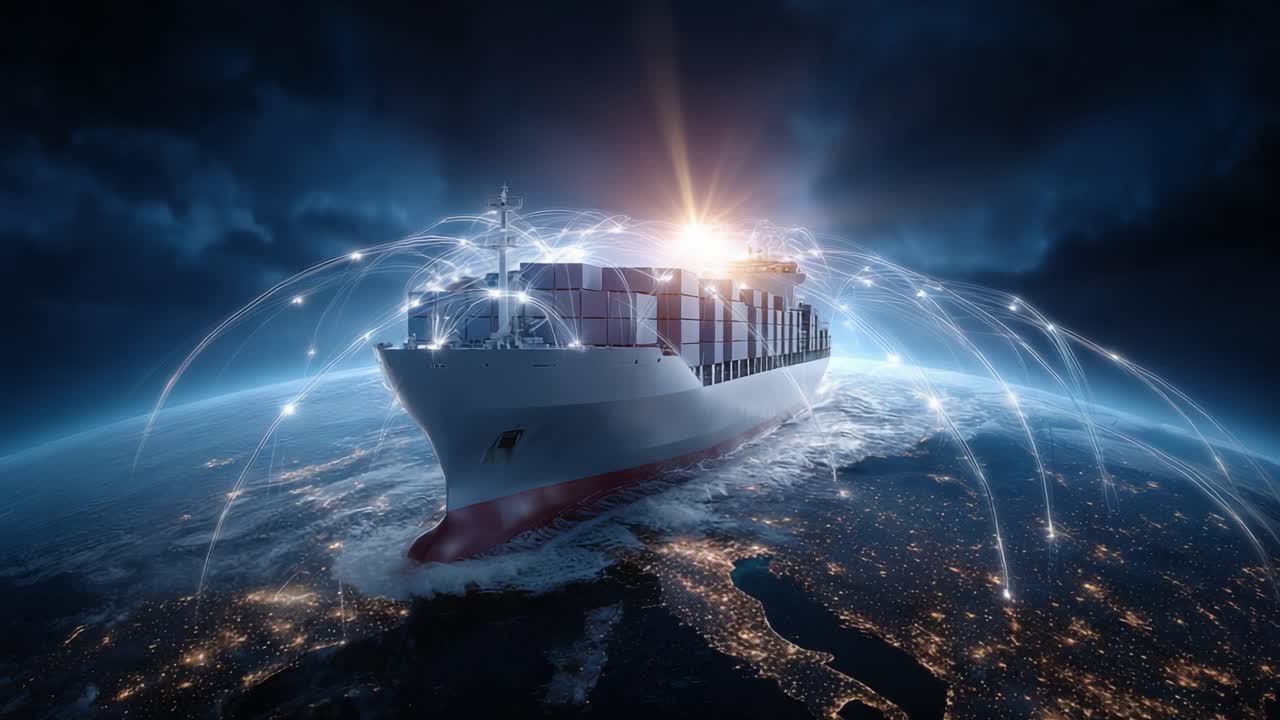 A Global Trade Network: The Impact of Cargo Shipping on World Connectivity &amp; Supply Chains