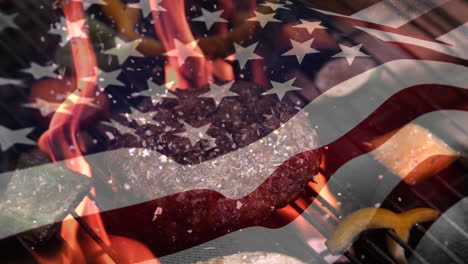 hamburguesas americanas a la barbacoa