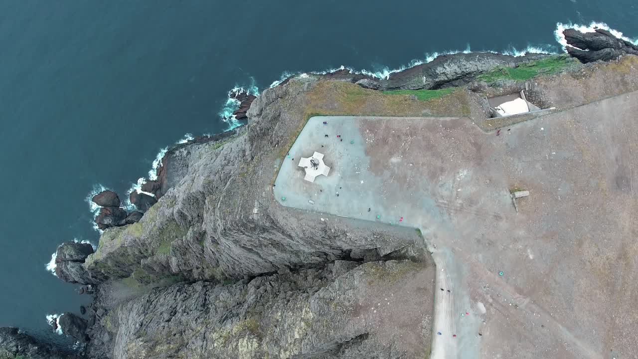 северный мыс (nordkapp) в северной норвегии.