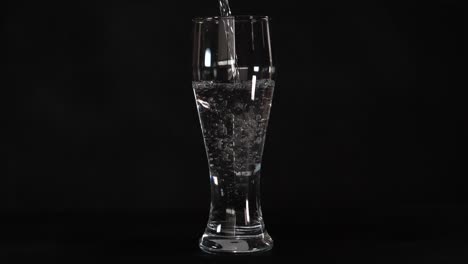 ripple motion, clear transparent tumbler, water pouring, liquid hydration