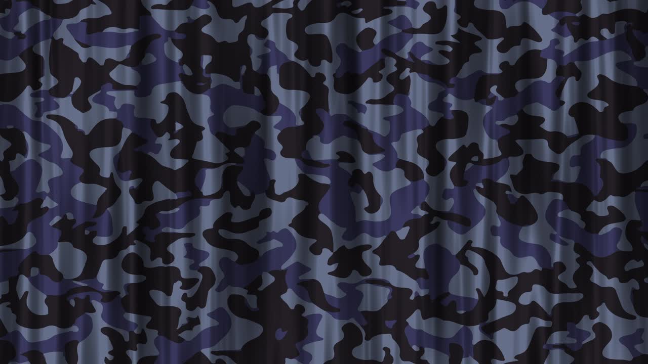 abstracto uniforme de soldado bandera de camuflaje y telón de fondo (loopable) video de stock