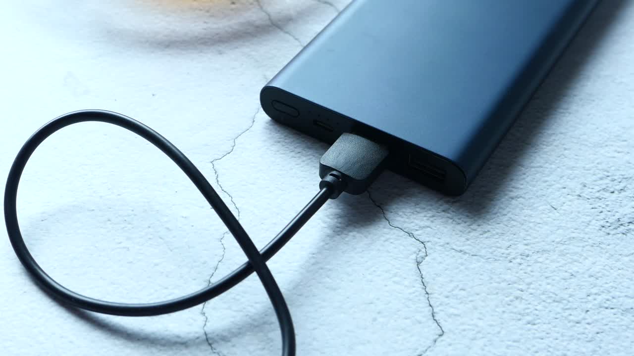 Portable Charger Charging