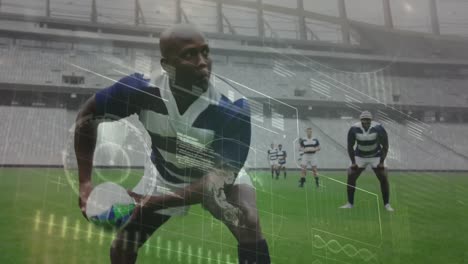 Animation-of-data-processing-over-rugby-match-in-sports-stadium