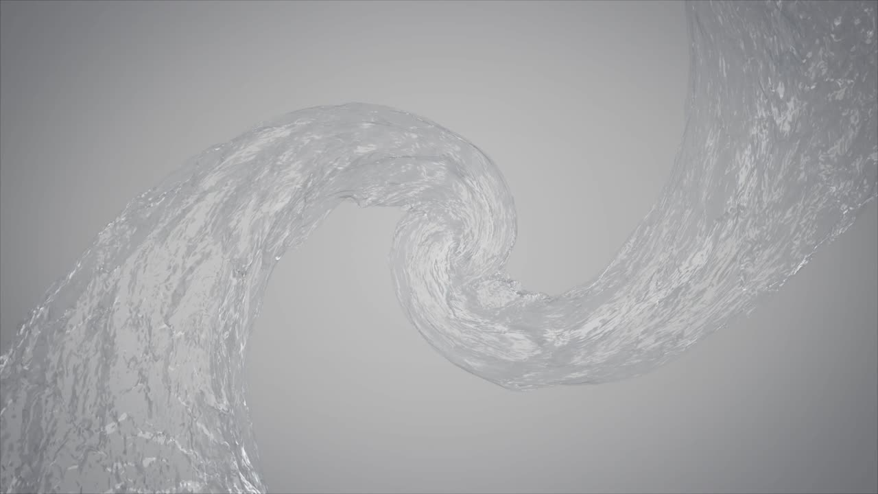 추상적인 은 물 운동 배경