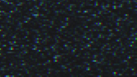 diseño único abstracto animación digital ruido de píxeles error de fallo daño de video