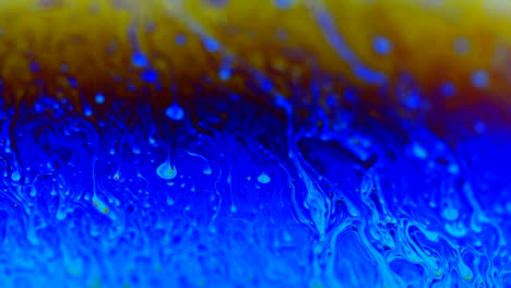 colores en movimiento, efecto líquido, burbujas de jabón