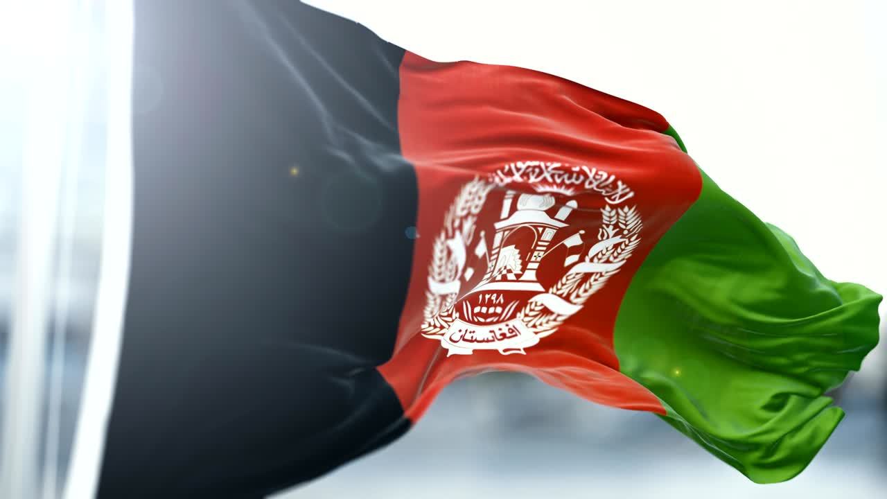 아프가니스탄 발은 느리게 흔들리고, 가까이에서 발을 흔들고, 끊임없는 루프입니다.