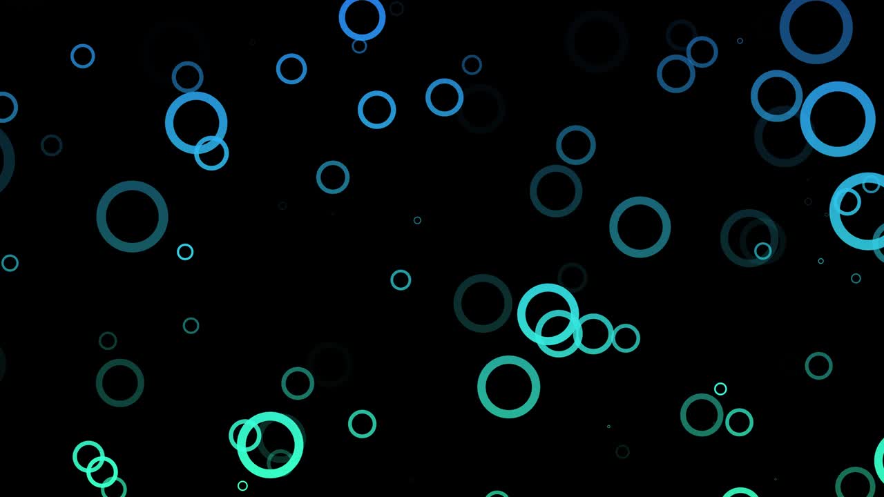 Colorful bubbles motion.Circle pattern texture.Abstract circle particles