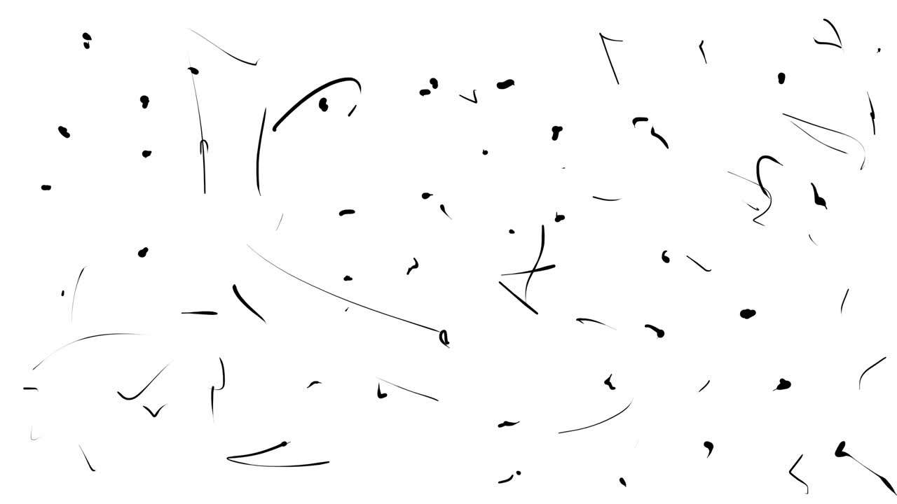 Black scratches and stains