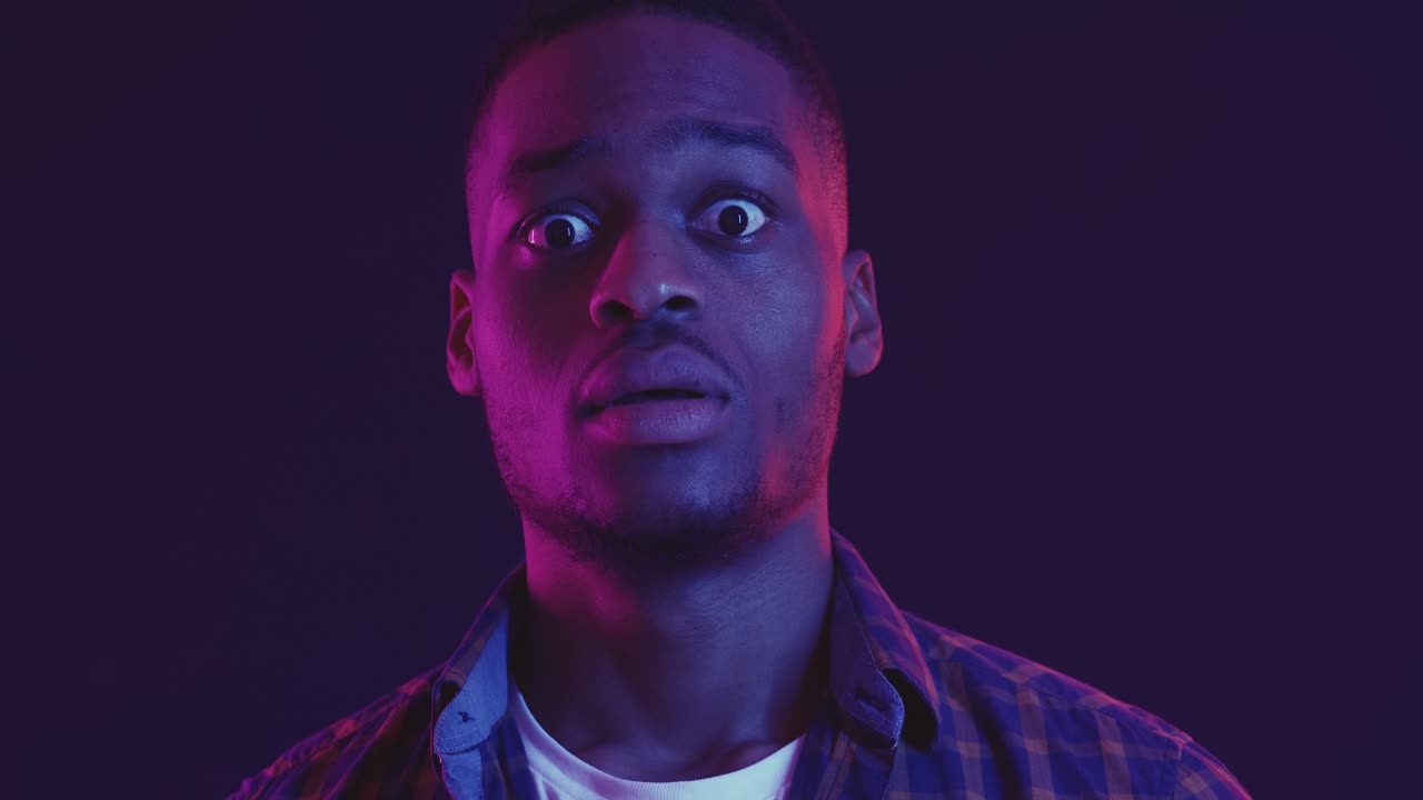 Retrato de un hombre conmocionado