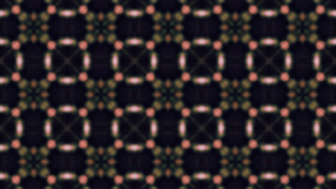 fondo de movimiento de caleidoscopio abstracto, fondo con capacidad de bucle