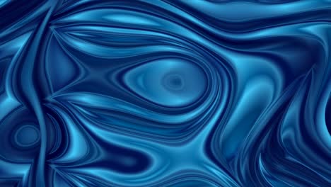 ondas líquidas azules oscuras que fluyen animación de video abstracta