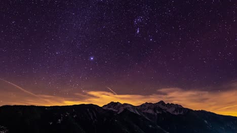 4k timelapse bolzano the alps south tyrol mountain fixe