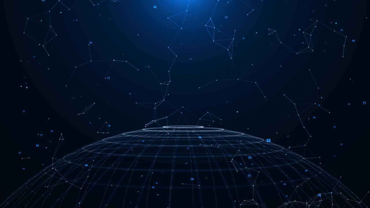 3d network technology 6g hi speeds connection futuristic global network concept transmit ai