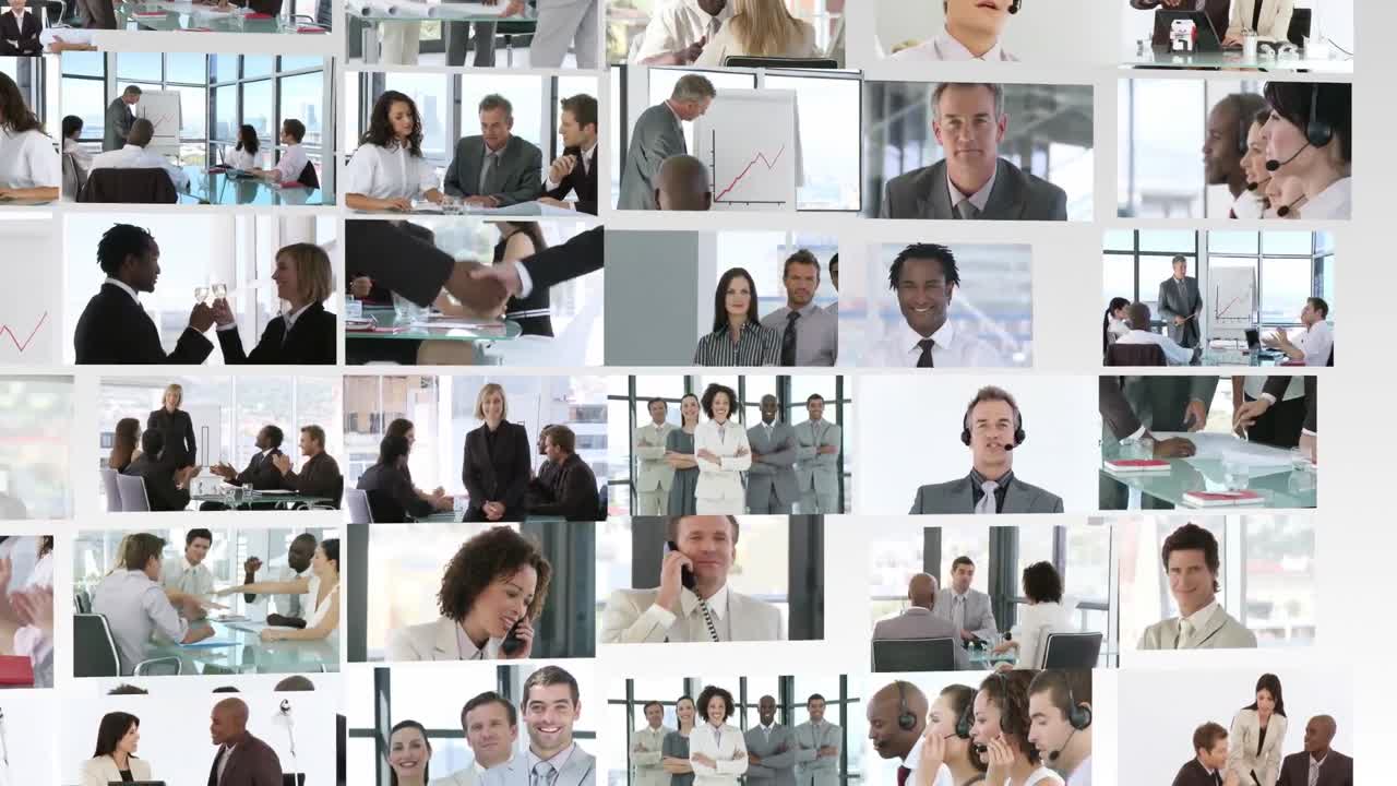 montaje de imágenes comerciales