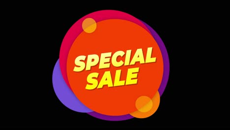 special sale banner