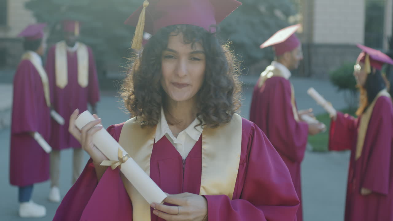celebración del día de la graduación
