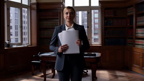 professional businesswoman in office