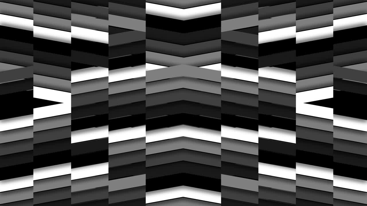 bucle de fondo de azulejos chevron monocromáticos optimistas