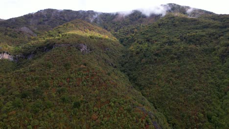 Friedliche-Berglandschaft-Im-Herbst-Mit-Buntem-Laub-Des-Wilden-Waldes