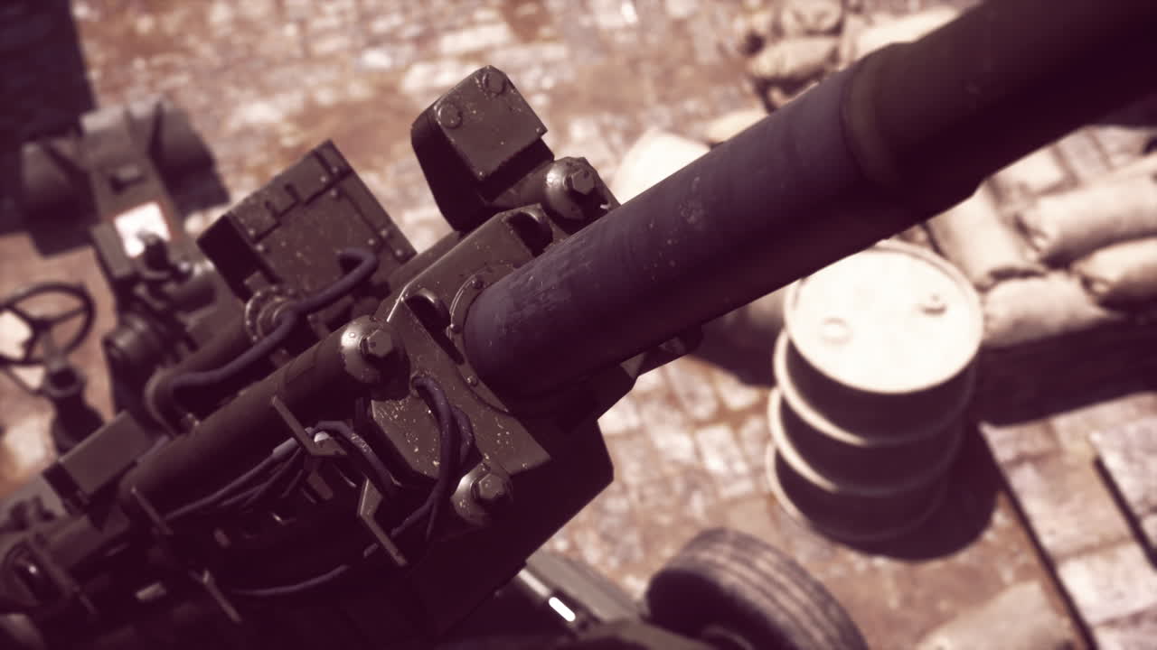 cañón en la ciudad