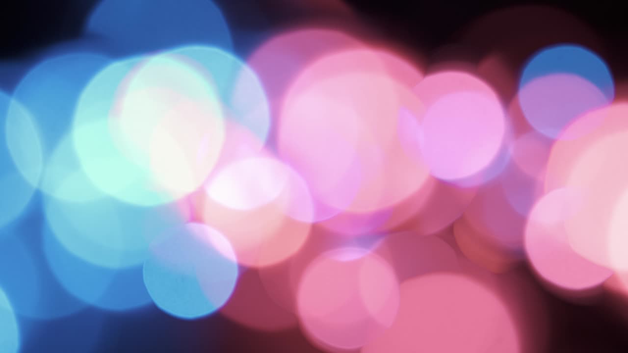 fondo de bokeh azul y rojo 4k