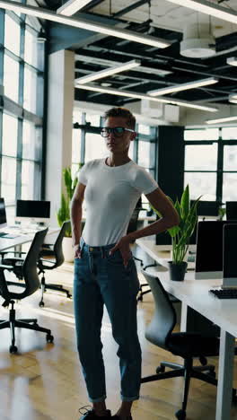 modern office professionals