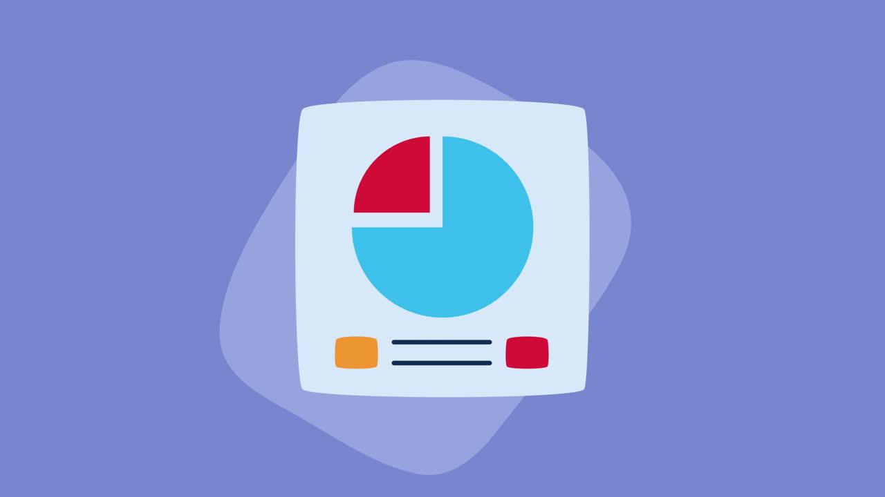 Ilustración de la tabla de pasteles
