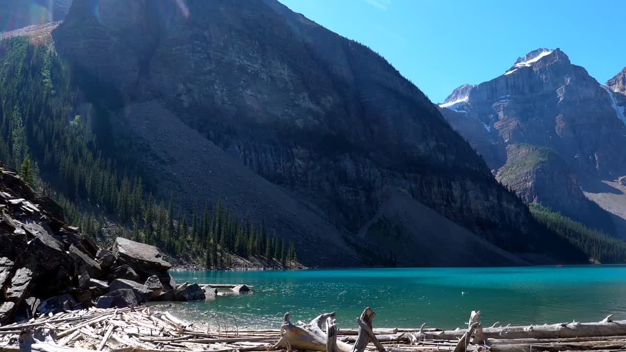 Scenic View of Moraine Lake in Banff National Park