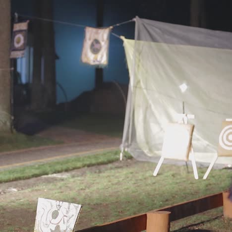 historical archery target