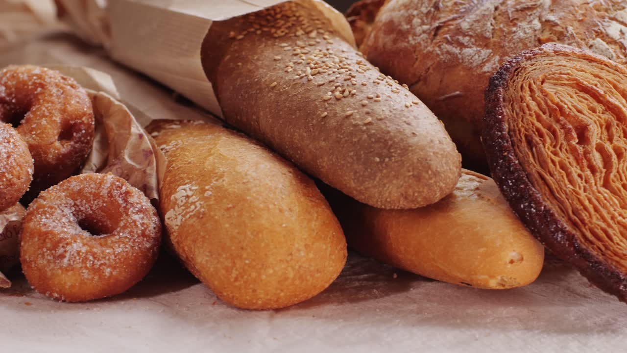Assortment of fresh baked goods