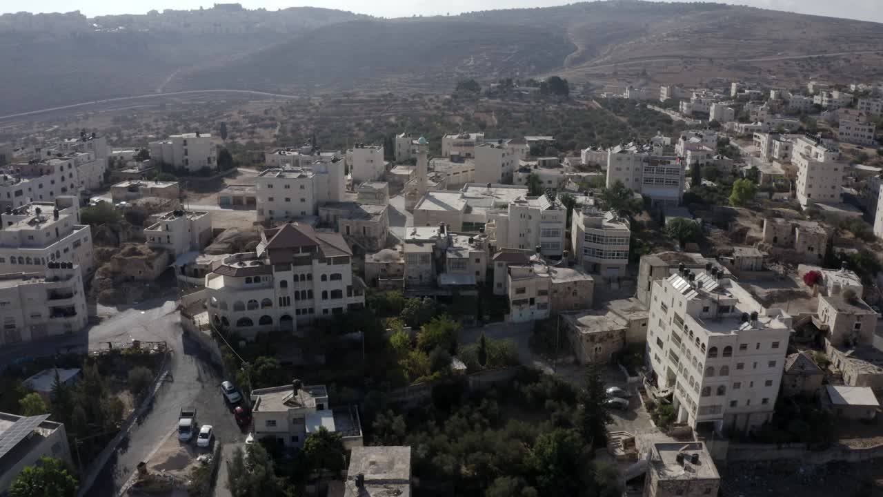 Vecchia Moschea a Beit Hanina (Abu Dahuk) la città vecchia -aerea