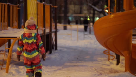 Girl-on-the-playground