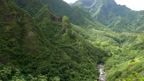 west maui mountain valley, hawaii