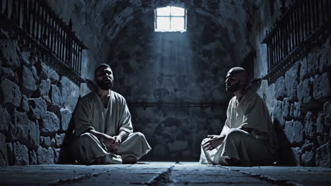 prisoners in conversation