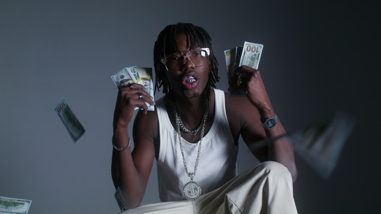 Rich Young Man with Money