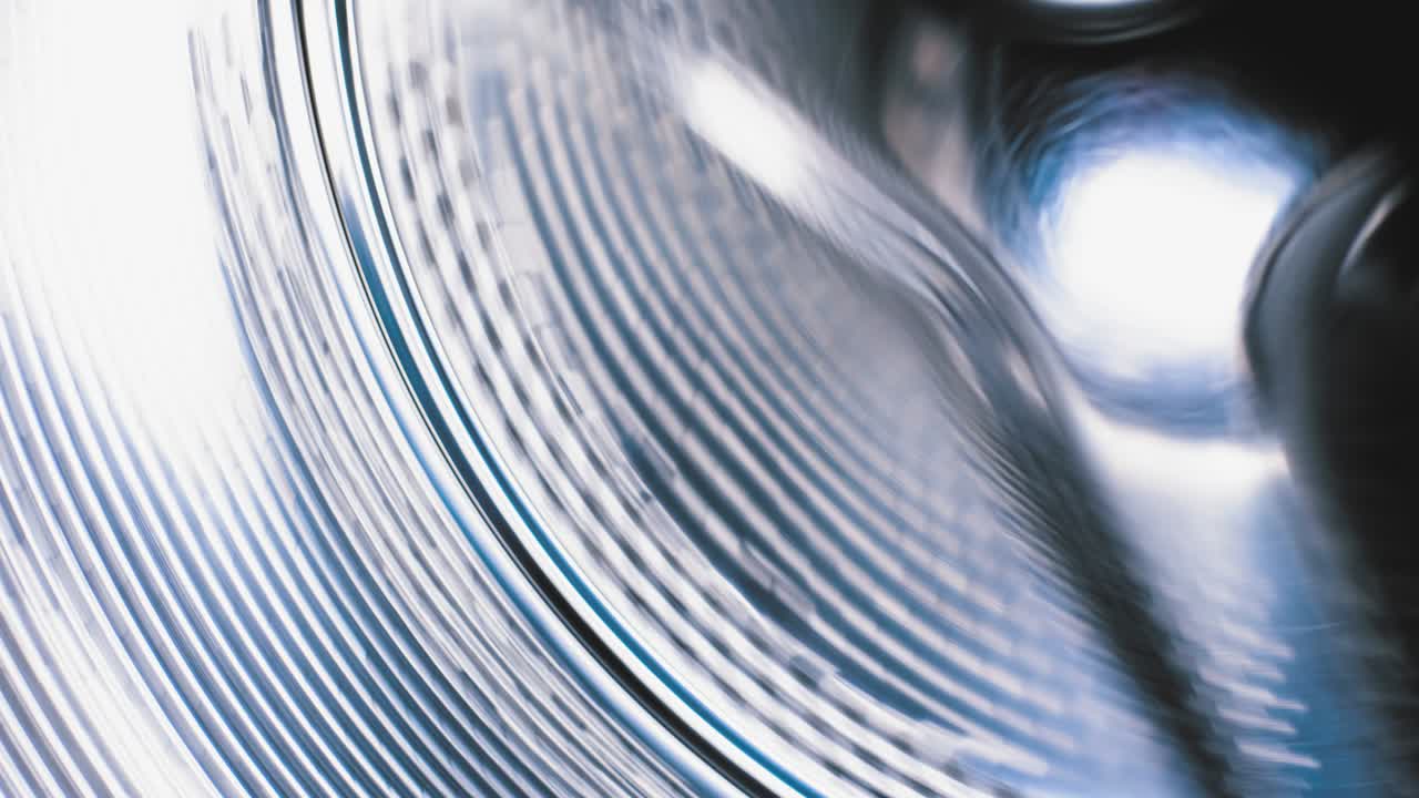 Washing Machine Shiny Stainless Steel Metal Drum