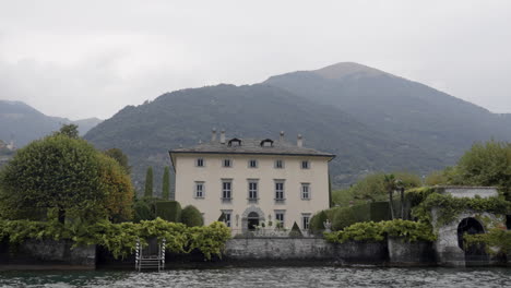 elegant villa by the lake in italy
