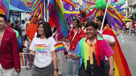 lgbtq+ pride parade in thailand